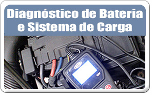 Diagnóstico de bateria auto e sistema de carga